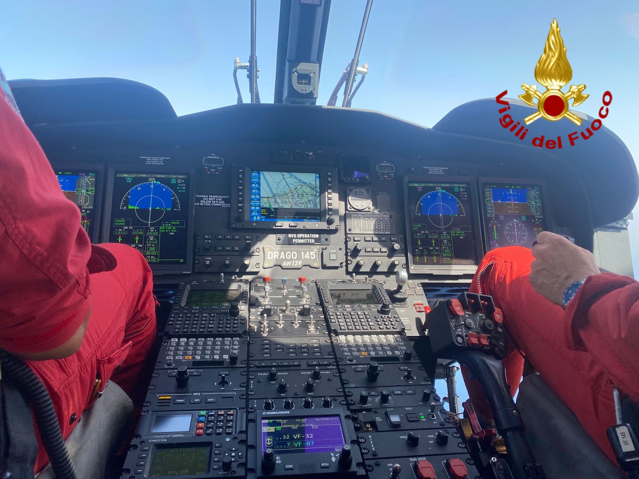 Donna soccorsa sull’Isola di Alicudi, recuperata da un elicottero del 118