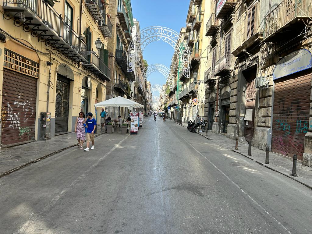 Rap già ripulite le aree coinvolte dal Festino di Santa Rosalia