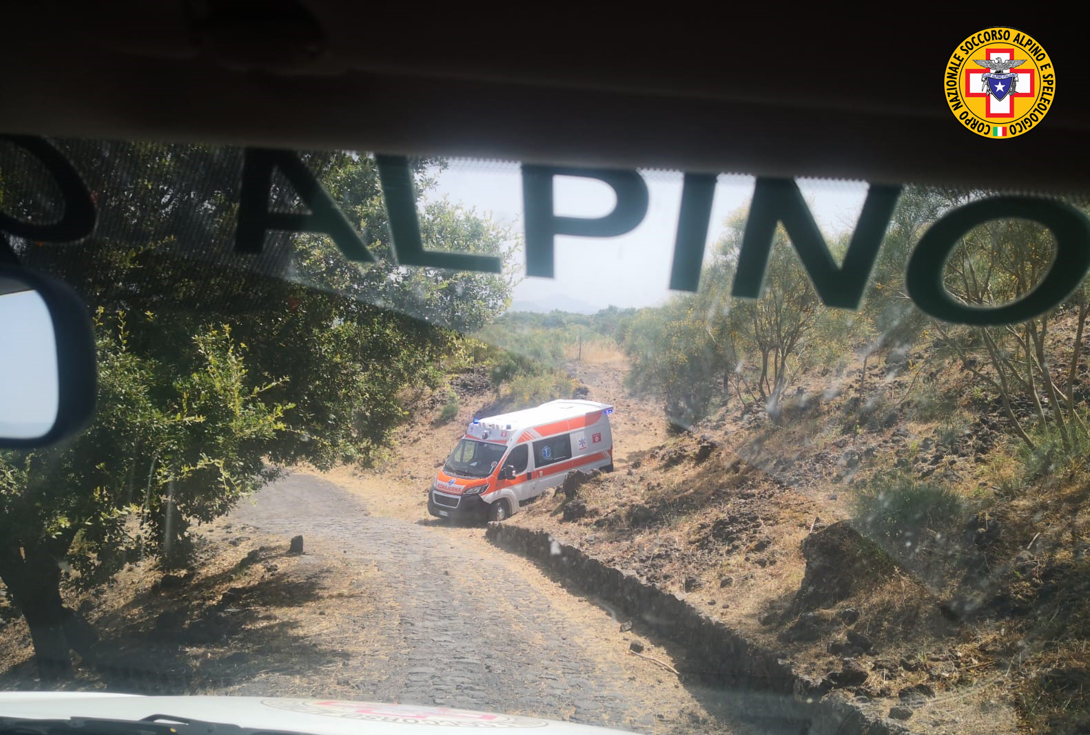 Forestale soccorsa dopo un malore a Castiglione di Sicilia