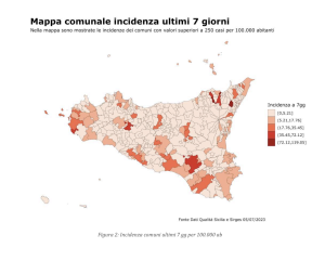 Prosegue la discesa delle infezioni da Covid-19 in Sicilia, in linea con la tendenza su tutto il...