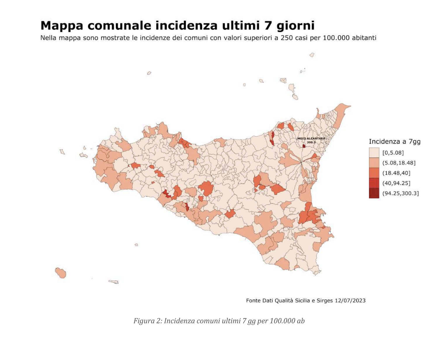 Covid, bollettino settimanale: in Sicilia nuovi positivi in diminuzione del 21,47%