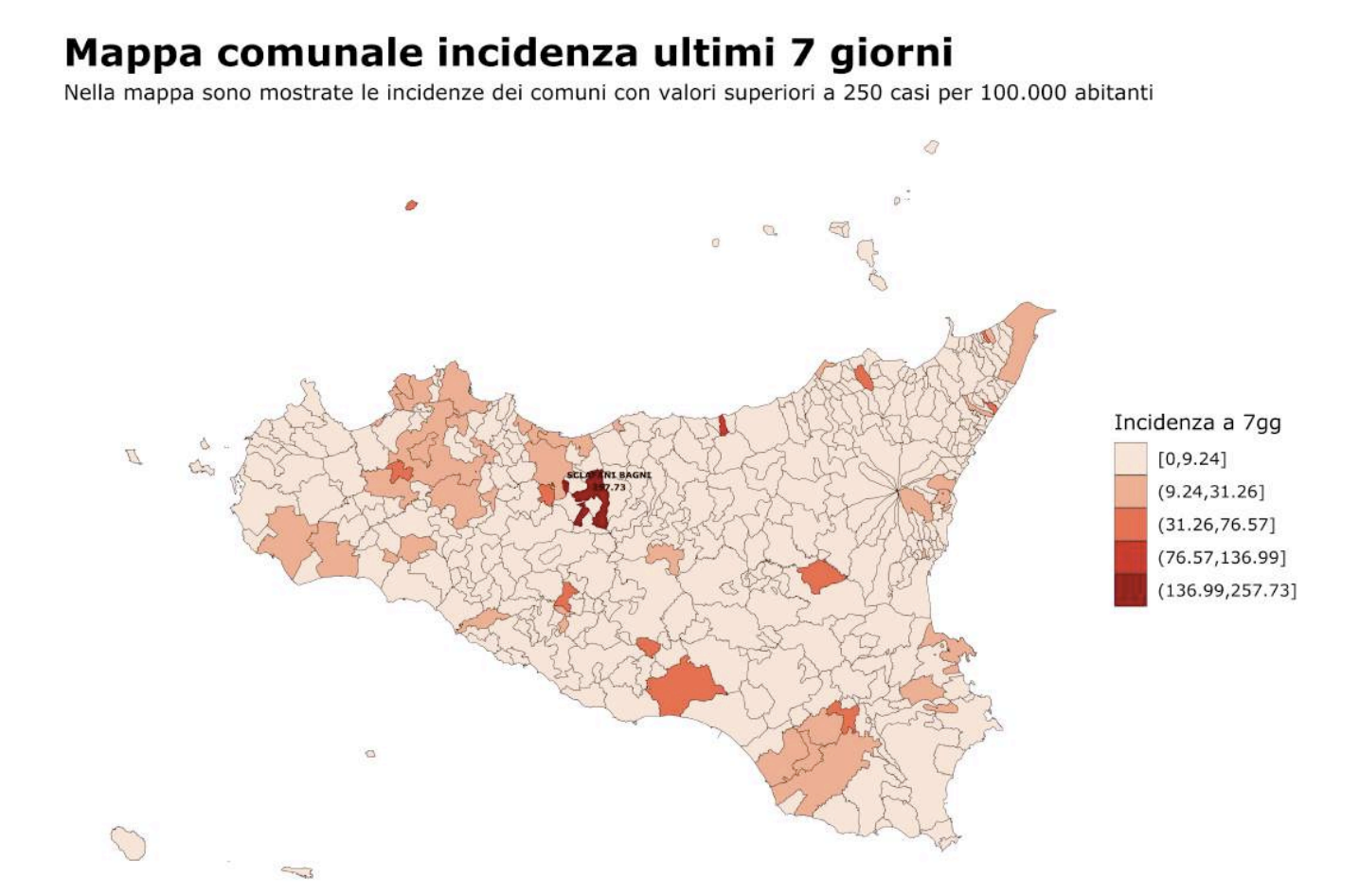 Covid, in Sicilia solo 340 nuovi casi: diffusione virale ridotta