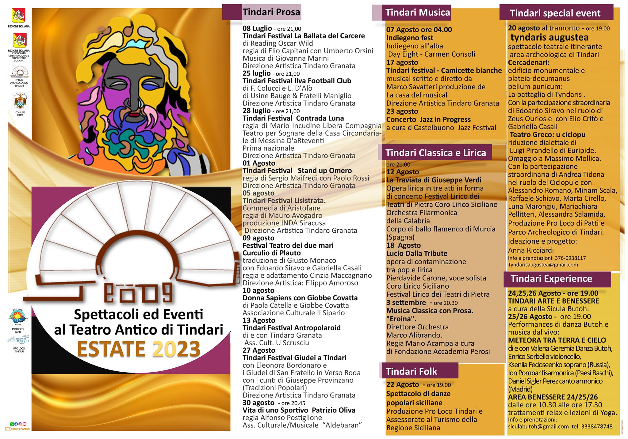 Parco Archeologico di Tindari, al via la stagione degli eventi al Teatro antico