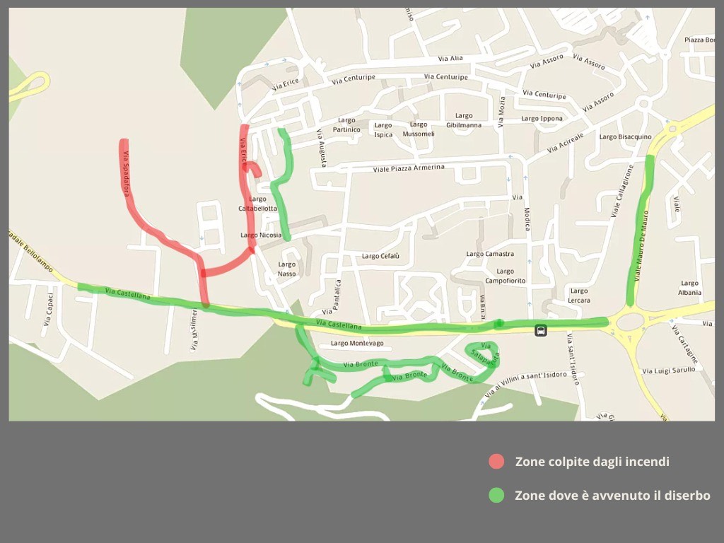 Incendi, prevenzione nei quartieri più a rischio di Palermo
