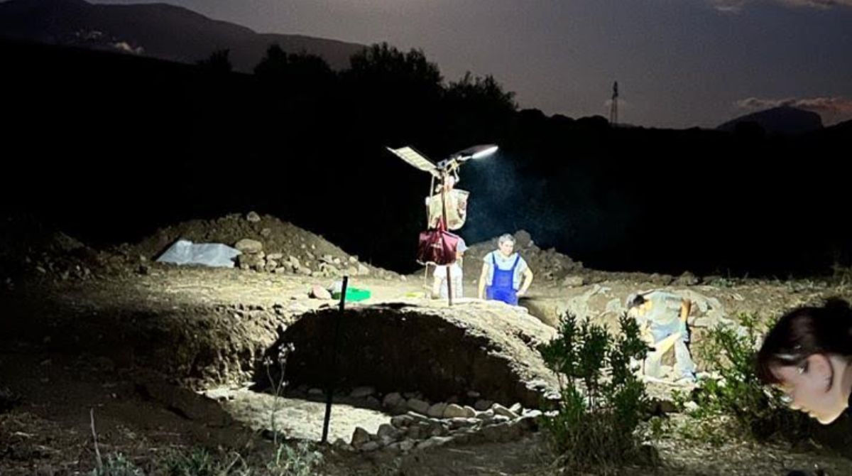 Beni culturali, al Parco archeologico di Himera si scava nelle ore notturne