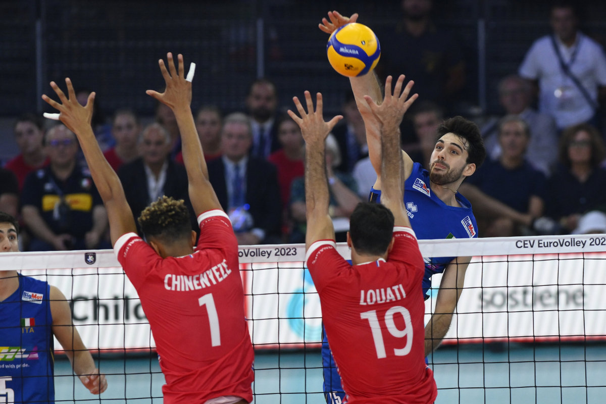 Italia in finale agli Europei di volley, Francia ko