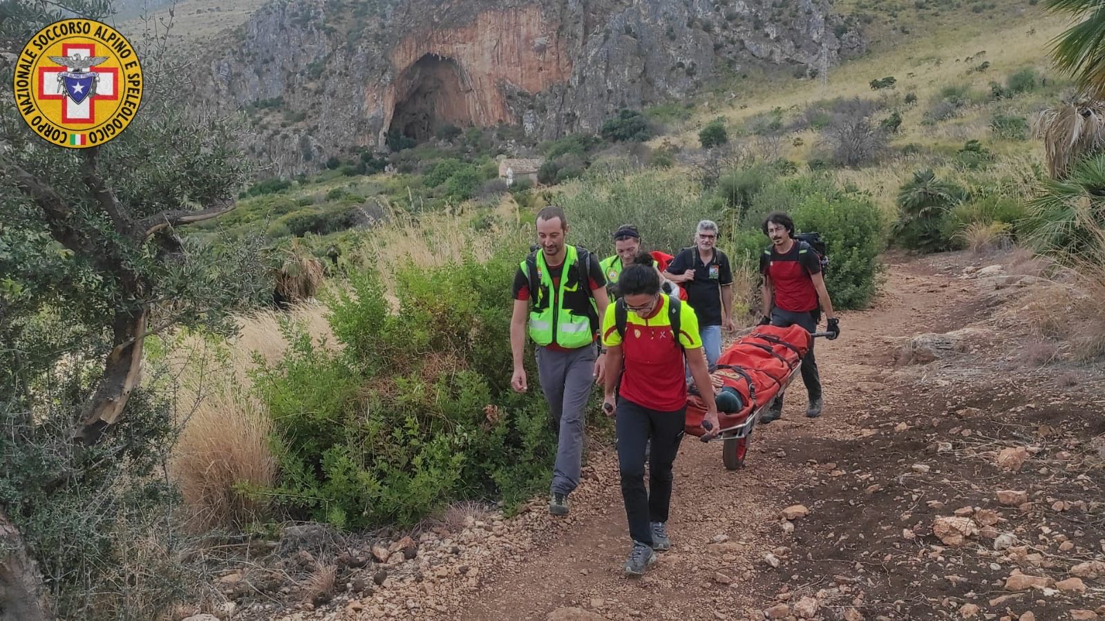 Riserva dello Zingaro, soccorsa una turista svizzera infortunata