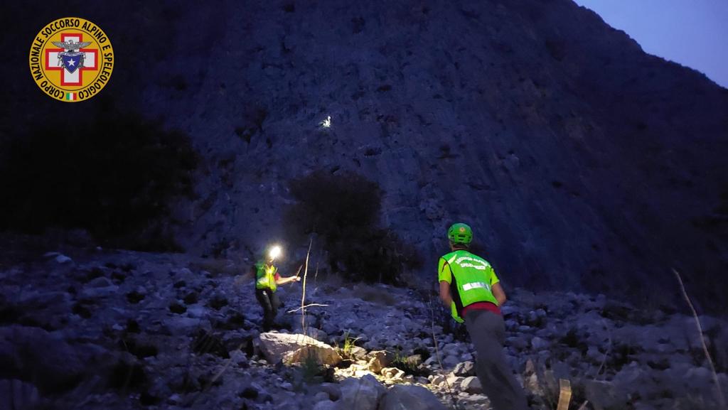 Monte Monaco, intervento per quattro alpinisti polacchi bloccati in parete