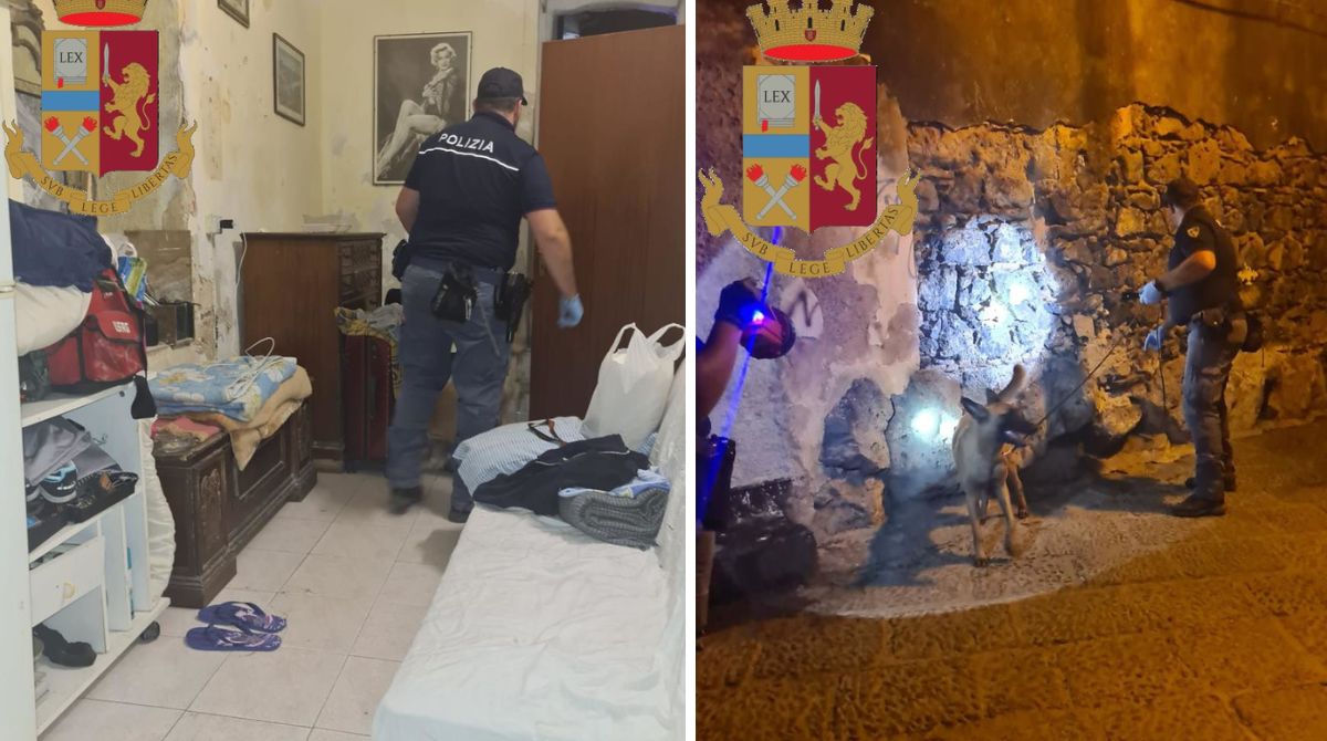 Controlli antidorga a tappeto nel quartiere San Berillo di Catania