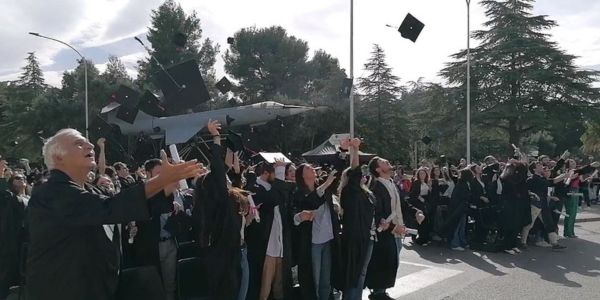 All’Università di Palermo lancio del tocco per i neolaureati magistrali