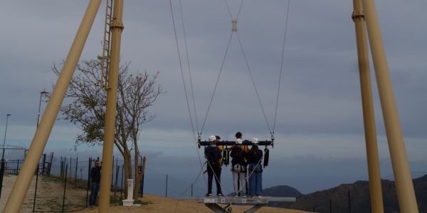 San Mauro Castelverde, inaugurata l’altalena più alta d’Europa
