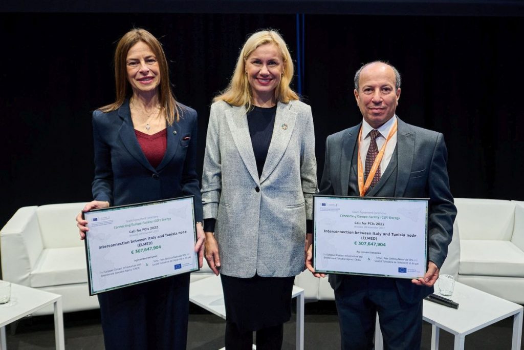 Terna e Steg celebrano firma finanziamento Ue connessione Italia-Tunisia