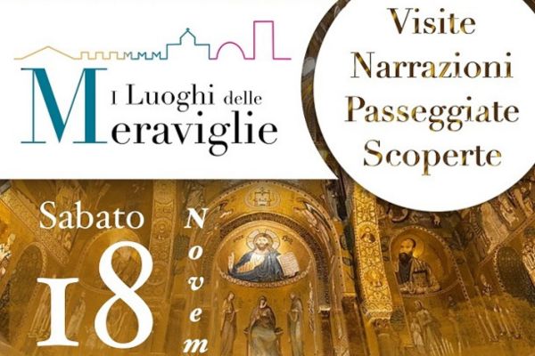 Al via “I Luoghi delle Meraviglie”: un weekend d’arte con 25 appuntamenti nella Provincia di Palermo