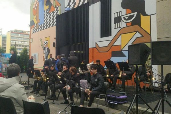 “Banco di Vita”, a Catania un murales sul palazzo della Banca d’Italia