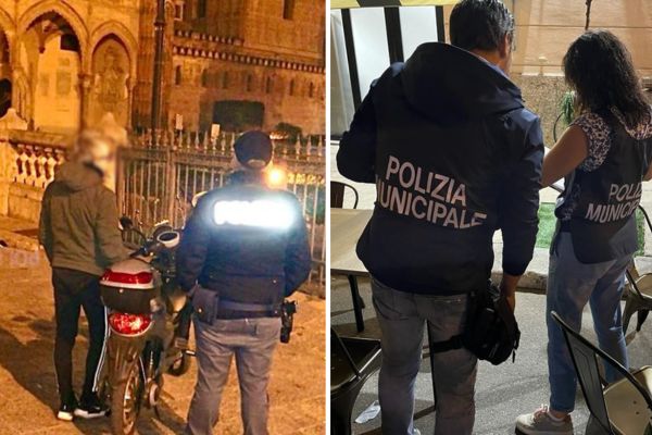 Sequestri e sanzioni nel centro storico di Palermo