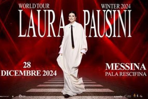 Laura Pausini: il tour mondiale sbarca a Messina il 28/12/2024 @PalaRescifina