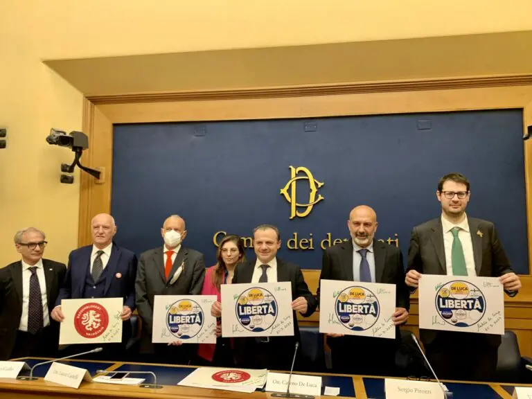 Europee, da Ultimo a Pirozzi, De Luca lancia il “fronte Libertà”