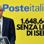 Poste italiane con cifre chiara sullo sfondo - foto ANSA - SiciliaNews24.it