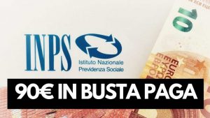 Soldi con logo INPS e aumento immediato in busta paga - foto Depositphotos - SiciliaNews24.it