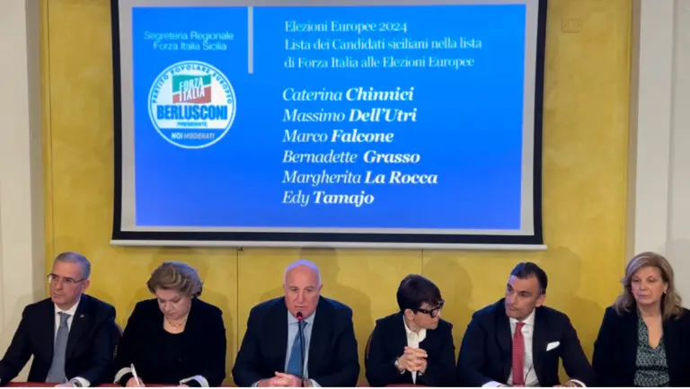 Forza Italia presenta i candidati siciliani alle Europee, Chinnici capolista