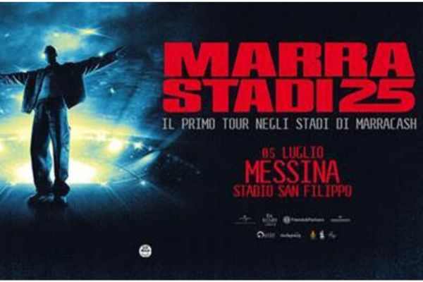 Marra Stadi 25: il 5 luglio tappa a Messina per Marracash