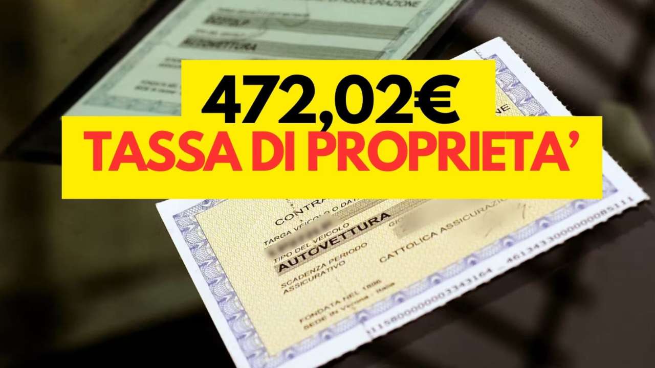 Altro che Bollo Auto: la nuova tassa di proprietà è una mazzata | 472,02€ da versare nelle casse ACI