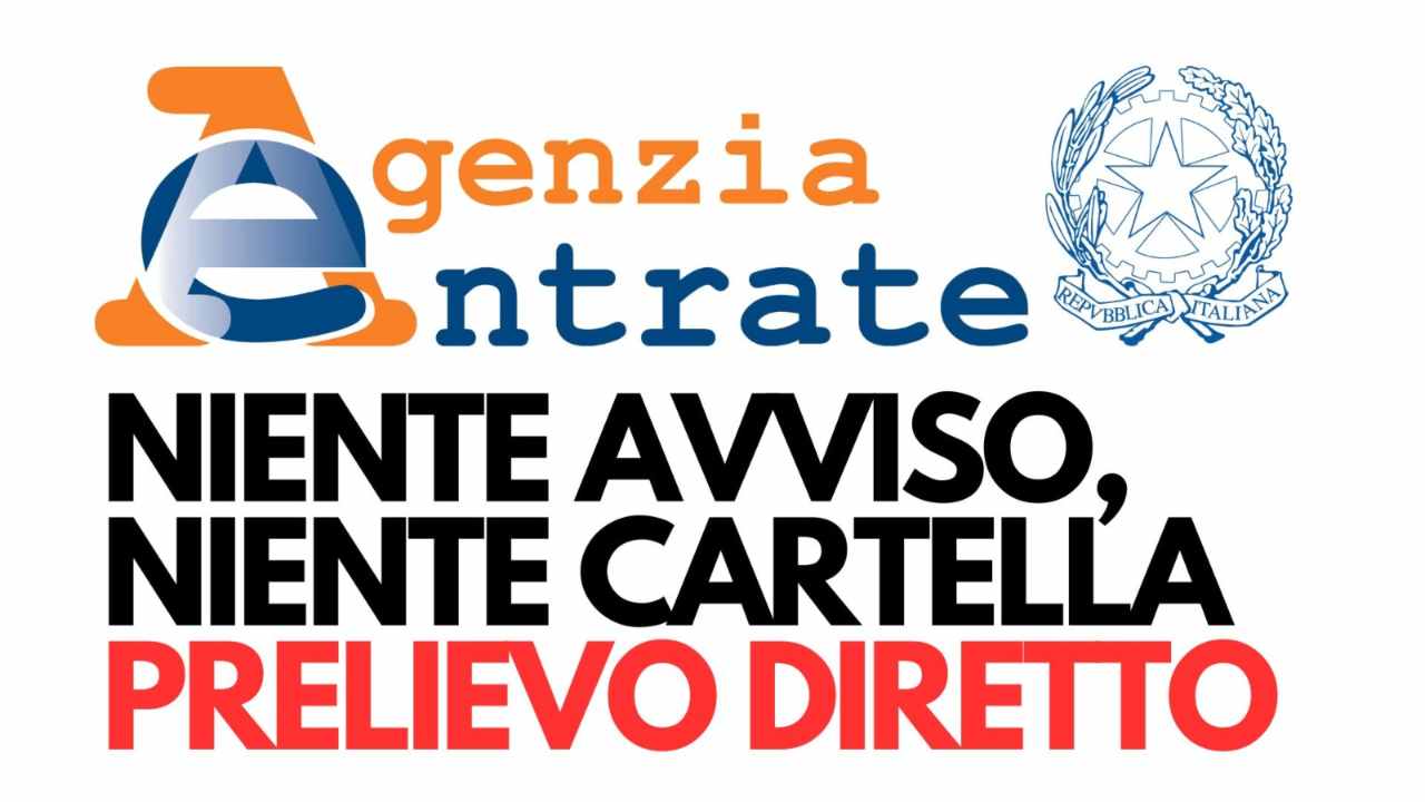 Shock Agenzia delle Entrate: addio cartelle esattoriali, ti prendono i soldi direttamente dal ‘conto’ | Non puoi opporti