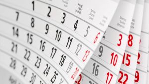 Calendario da sfogliare su cui segnare la data dei pagamenti - foto Depositphotos - SiciliaNews24.it