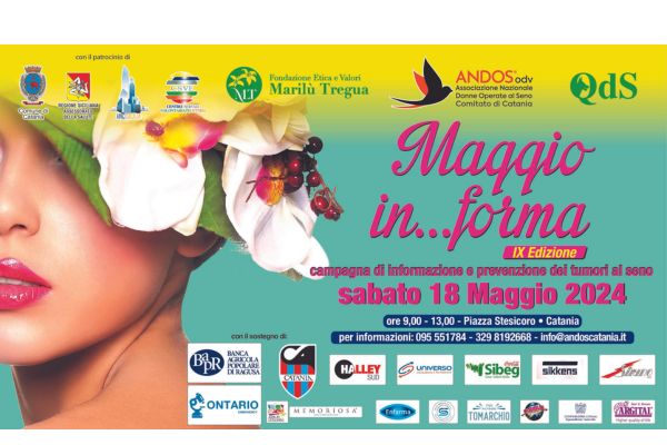 Torna “Maggio in…forma” per la lotta contro il tumore al seno