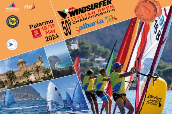 Campionati Italiani Windsurfer: 15-19 maggio Mondello