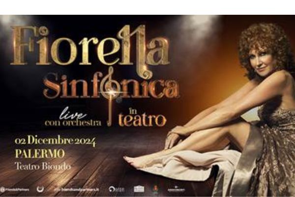 Fiorella Mannoia torna in teatro con il Live Sinfonica, a Palermo il 2 dicembre al Teatro Biondo