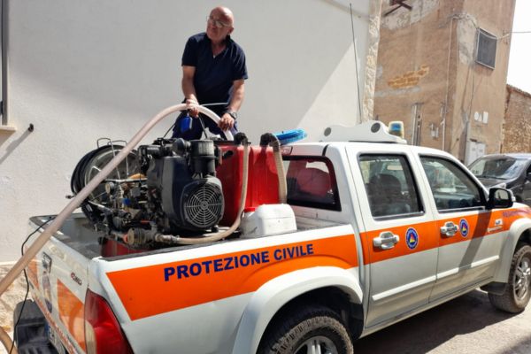Crisi idrica, protezione civile per distribuire acqua in due frazioni di Agrigento