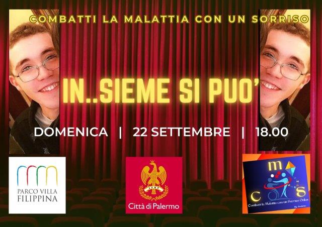 “Insieme si può”, a Villa Filippina lo spettacolo di beneficenza di Combatti la malattia con un sorriso