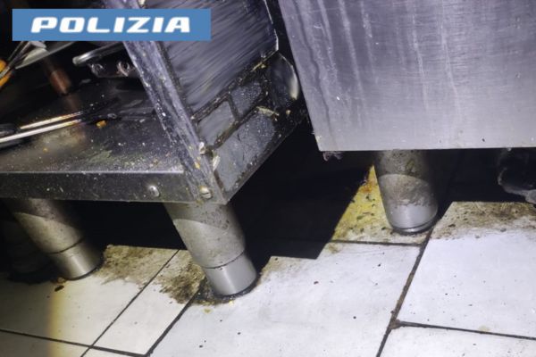 Irregolarità e sanzione da 8mila euro per un ristorante nel centro di Catania
