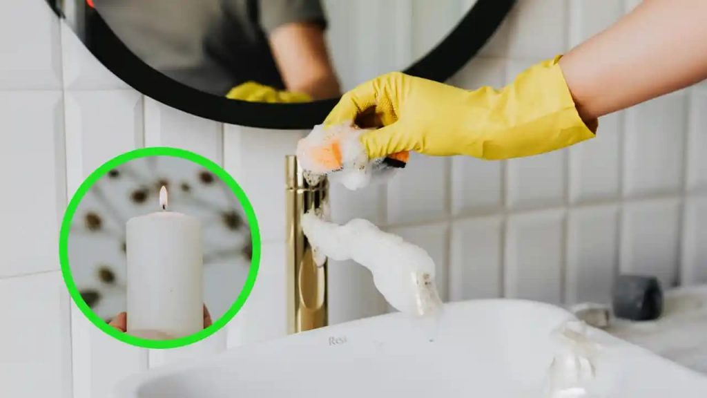 Calcare Rubinetti ciao ciao: nessuno te lo dice ma basta una candela | Niente più ditate né aloni