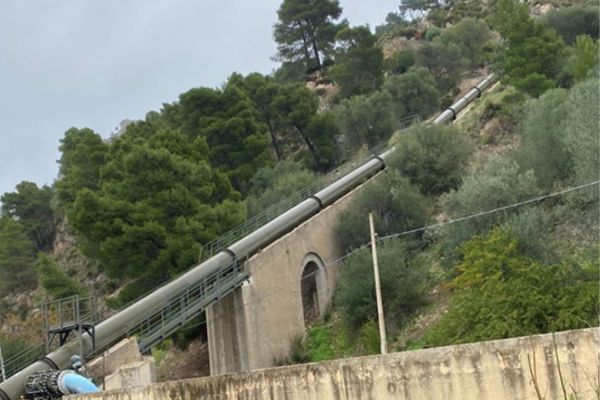 Siccità, questa mattina il via al trasferimento dell’acqua dalla diga Gammauta al lago Castello