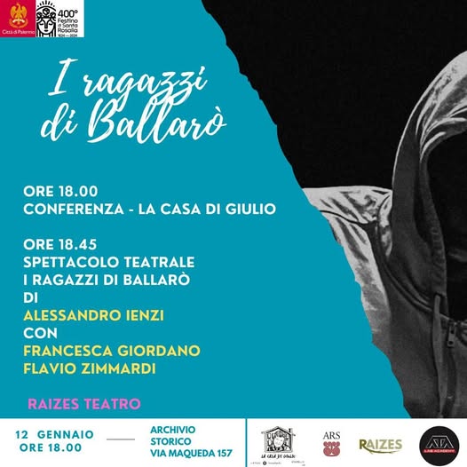 All’Archivio storico di Palermo il teatro di Alessandro Ienzi racconta il mondo delle dipendenze