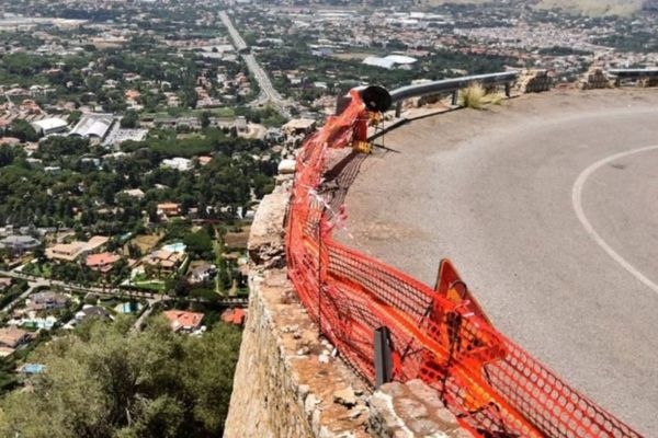 Monte Pellegrino, bando da 1,6 milioni per mettere in sicurezza la “Panoramica”