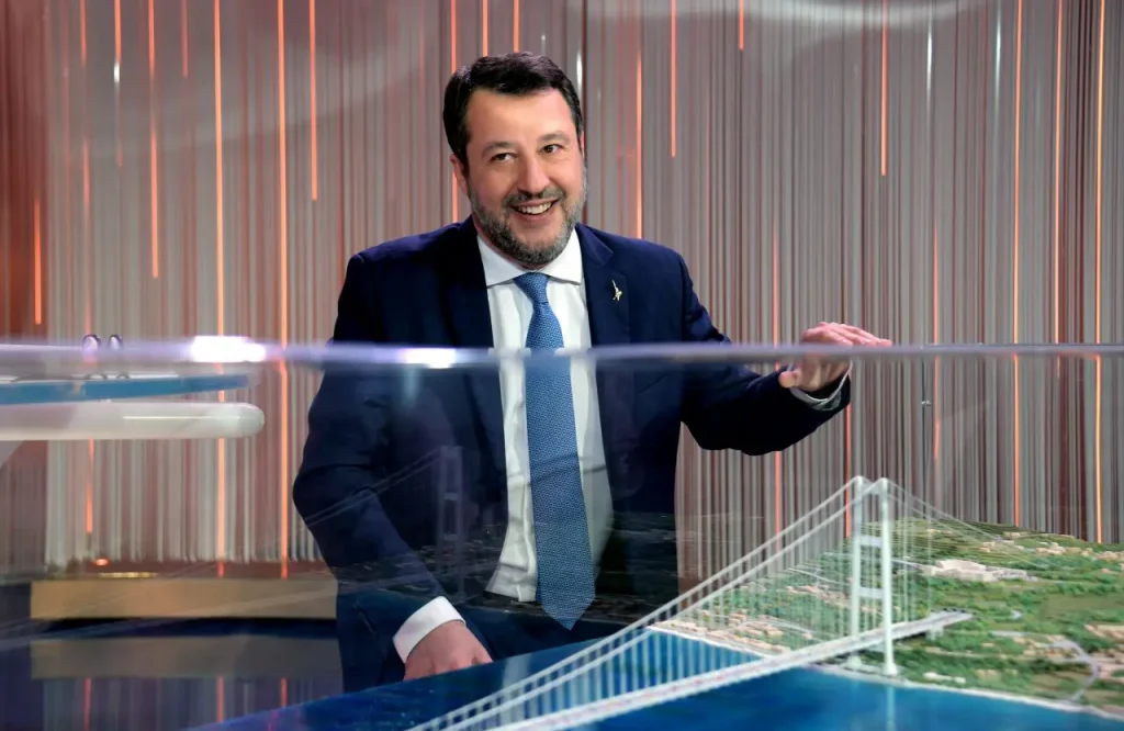 Ponte Stretto, Salvini “E’ l’esatto opposto del reddito di cittadinanza”