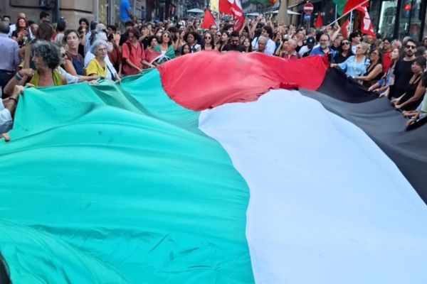 Palermo in marcia per la Palestina: “Buon vento” alla Global Sumud Flotilla