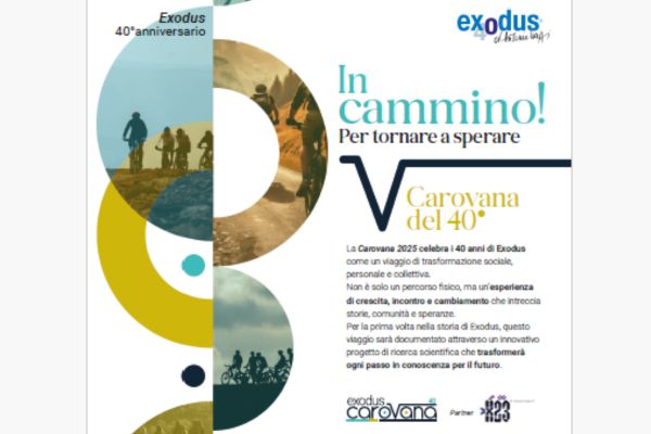 Sbarca in Sicilia la Carovana del 40mo di Exodus di don Mazzi