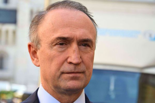 Gianpiero Samorì nuovo segretario nazionale della Democrazia Cristiana dopo le dimissioni di Totò Cuffaro