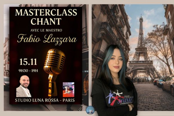 Mariachiara Rosato vola a Parigi: selezionata per prestigiosa Masterclass internazionale