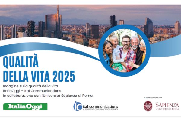 Indagine ItaliaOggi-Ital Communications 2025  Milano prima in classifica per qualità della vita, ultima Caltanissetta