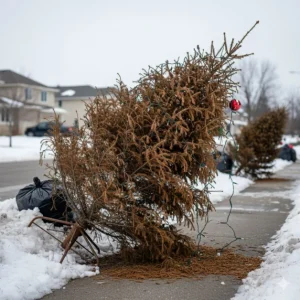 Come smaltire correttamente l’albero di Natale naturale dopo le feste