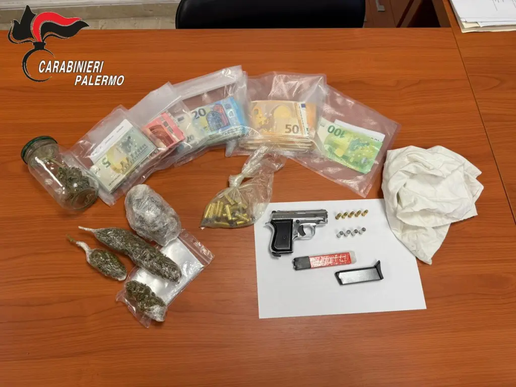 Blitz dei Carabinieri allo Zen 2: armi, droga e una serra indoor in un appartamento disabitato