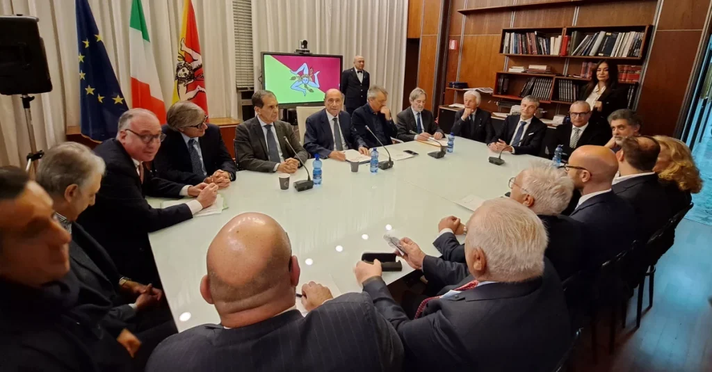 Catania, vertice di Schifani con imprenditori e istituzioni del territorio