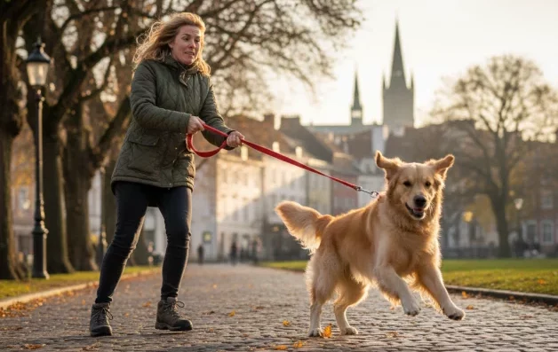 Come insegnare al tuo cane a passeggiare senza tirare il guinzaglio
