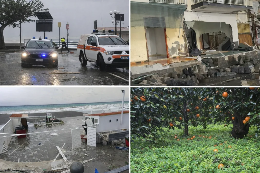 Il ciclone Harry devasta la Sicilia: danni per oltre mezzo miliardo