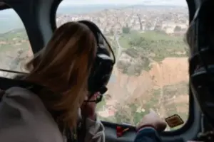 Frana di Niscemi, Meloni in visita: “Governo agirà subito, non si ripeterà quanto accaduto nel 1997”